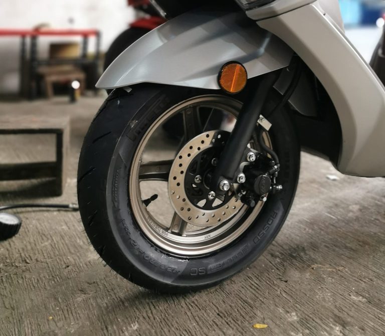 ganti ukuran ban motor