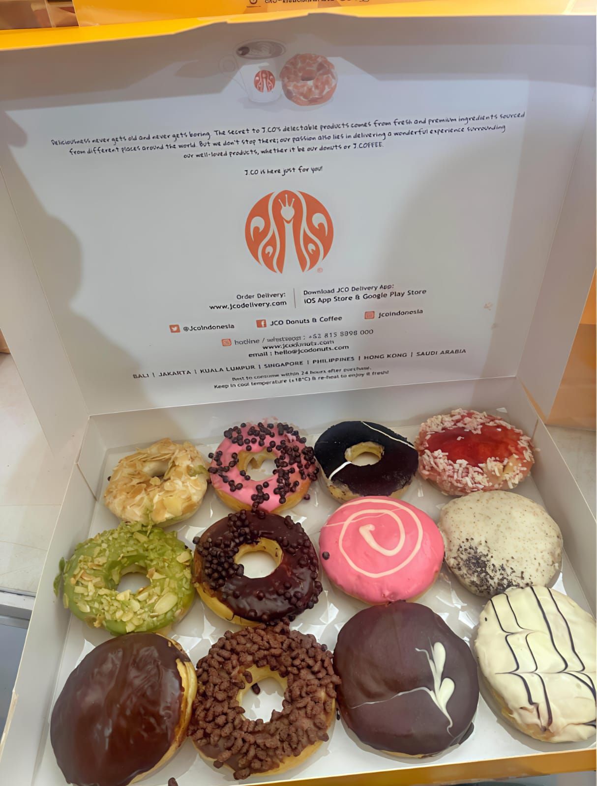 harga donat JCO 2025