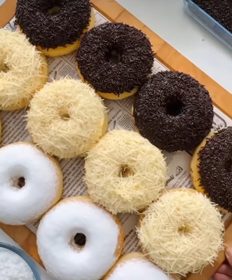 resep donat tanpa kentang