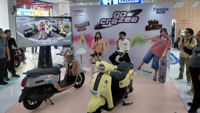 Yamaha Fazzio Hybrid Makin Cetar di 2025 dengan Warna Fresh Buat Anak Muda