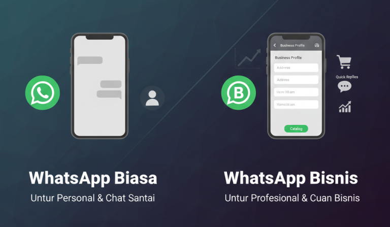 perbedaan WhatsApp Biasa dan WhatsApp Bisnis