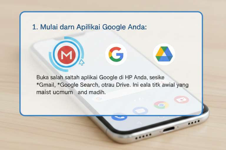 cara mengganti password akun Google lewat HP