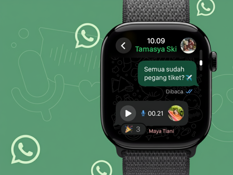 WhatsApp Resmi Hadir di Apple Watch